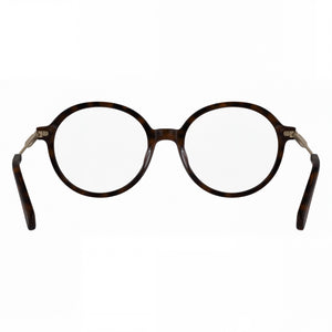 Longchamp Lo2736 Round Eyeglasses for Women — interior view, Polycarbonate demo lenses