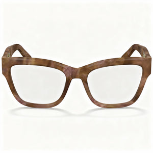 Longchamp LO2743 Rectangle Eyeglasses for Men — front view, Acetate