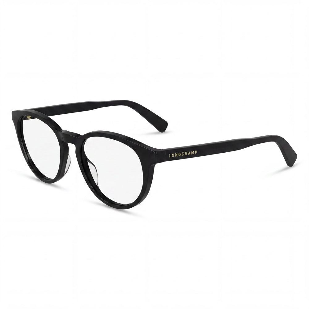 Longchamp LO2752 Black Round Eyeglasses for Women frame