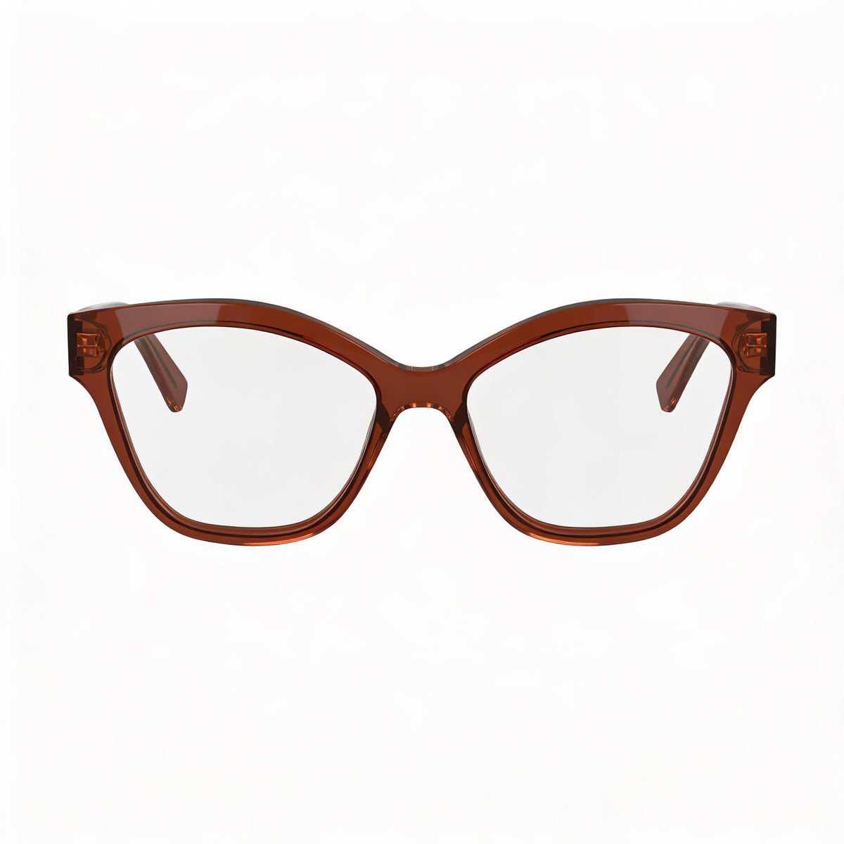 Gafas para mujer Longchamp Lo2755 tipo ojo de gato en rojo transparente, 53 mm, Photo 2