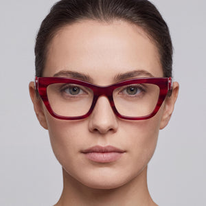 Longchamp LO2762 Red Eyeglasses Women — lifestyle wear, reading and close-up activities