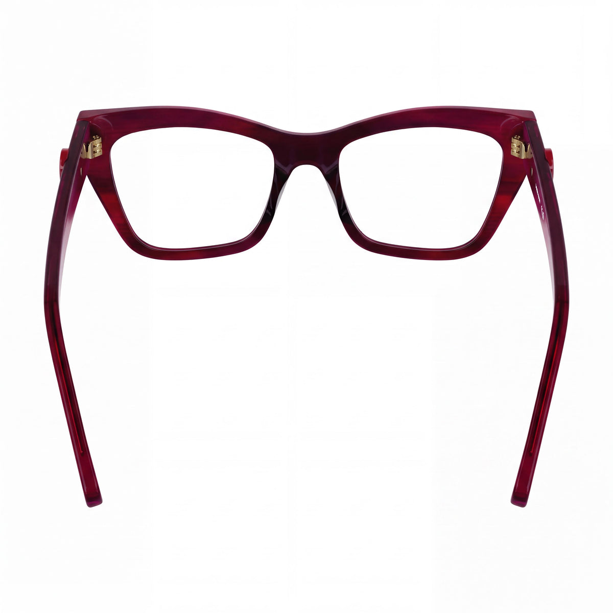 Longchamp LO2762 Red Horn Rectangle Eyeglasses for Women, 51mm, Photo 3