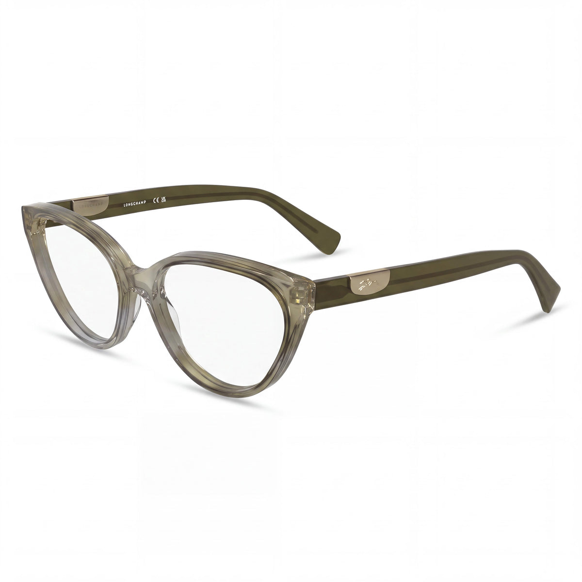Longchamp LO2764 Textured Beige Cat Eye Eyeglasses for Women, Photo 1