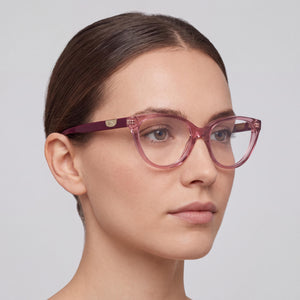 Longchamp LO2764 Pink Eyeglasses Women — lifestyle wear, video calls and remote work