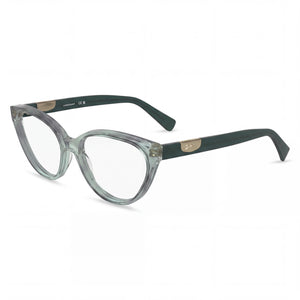 Longchamp LO2764 Textured Azure Cat Eye Eyeglasses for Women, Acetate frame