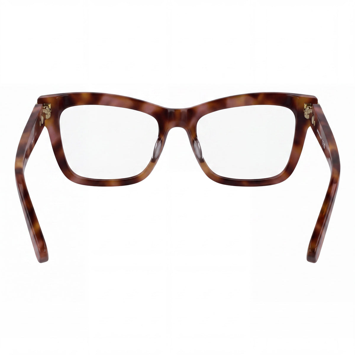Gafas graduadas de mujer Longchamp Lo2766 Rose Havana estilo ojo de gato, Photo 3