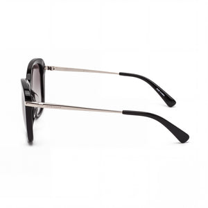 Longchamp LO616S Rectangle Sunglasses Women — side view, Non-Polarized Gradient Brown lens