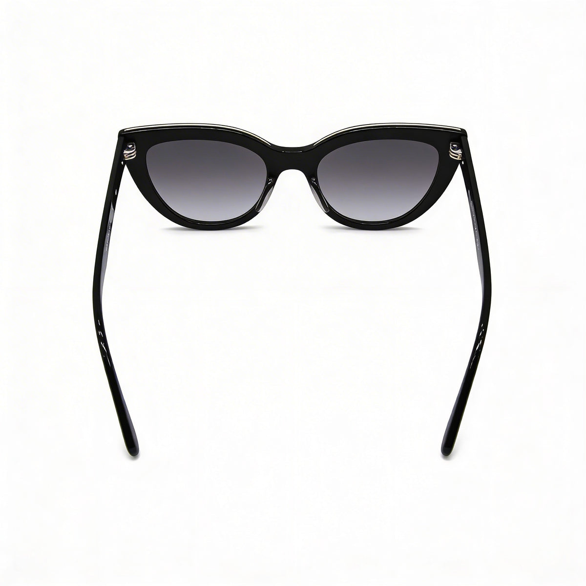 Gafas de sol Longchamp LO686S negras tipo ojo de gato para mujer, 51 mm, Photo 3