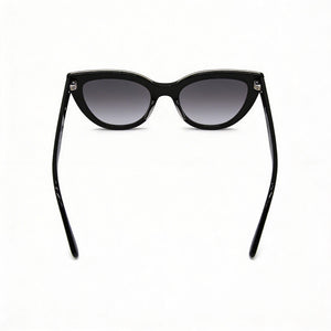Longchamp LO686S Cat Eye Sunglasses Women — side view, Non-Polarized Grey lens