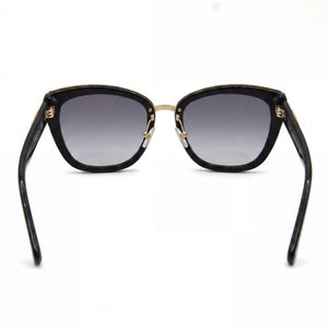 Longchamp LO687S Cat Eye Sunglasses for Women — interior view, Non-Polarized lens detail