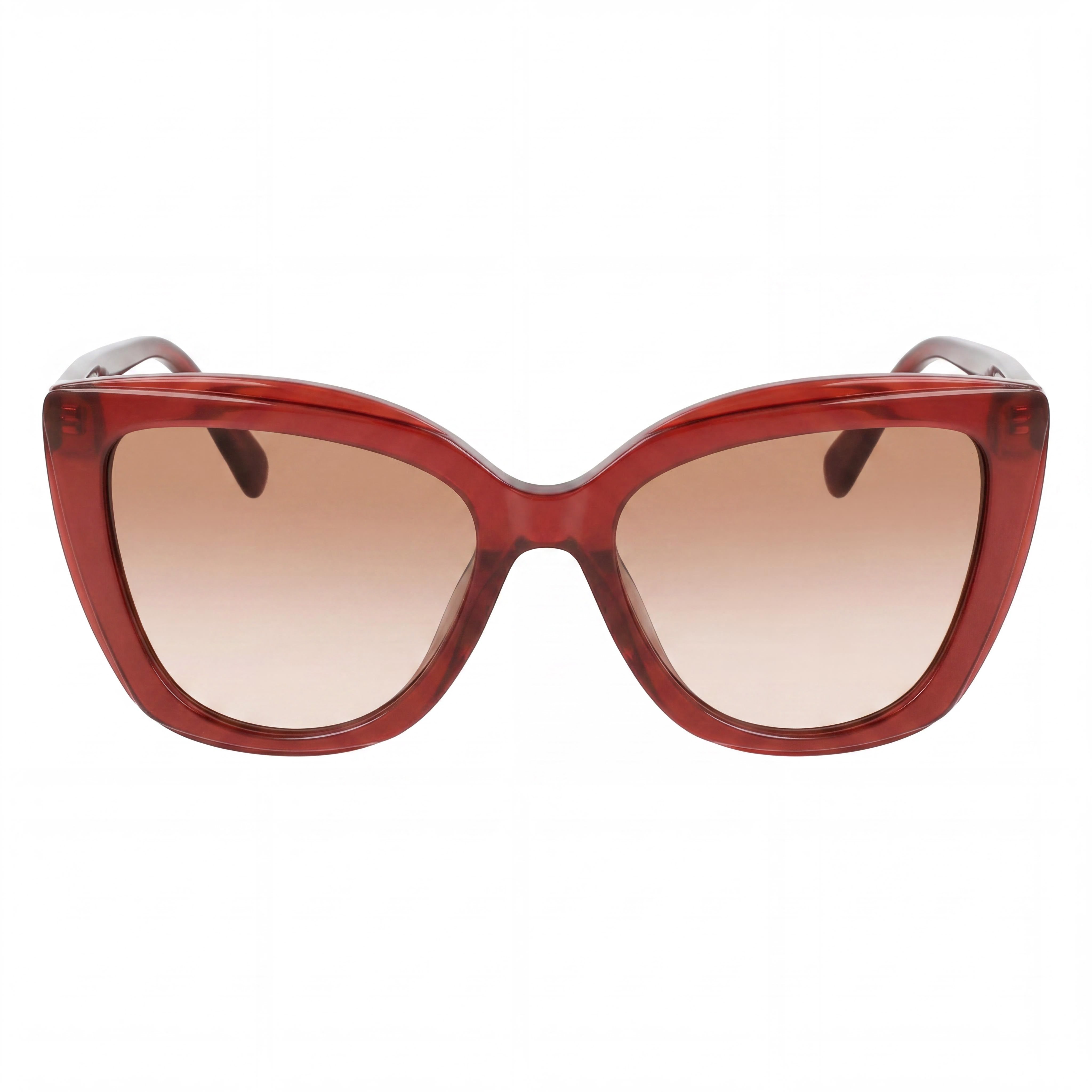 Longchamp LO695S Metallic Red Cat Eye Sunglasses for Women, 54mm, Photo 2