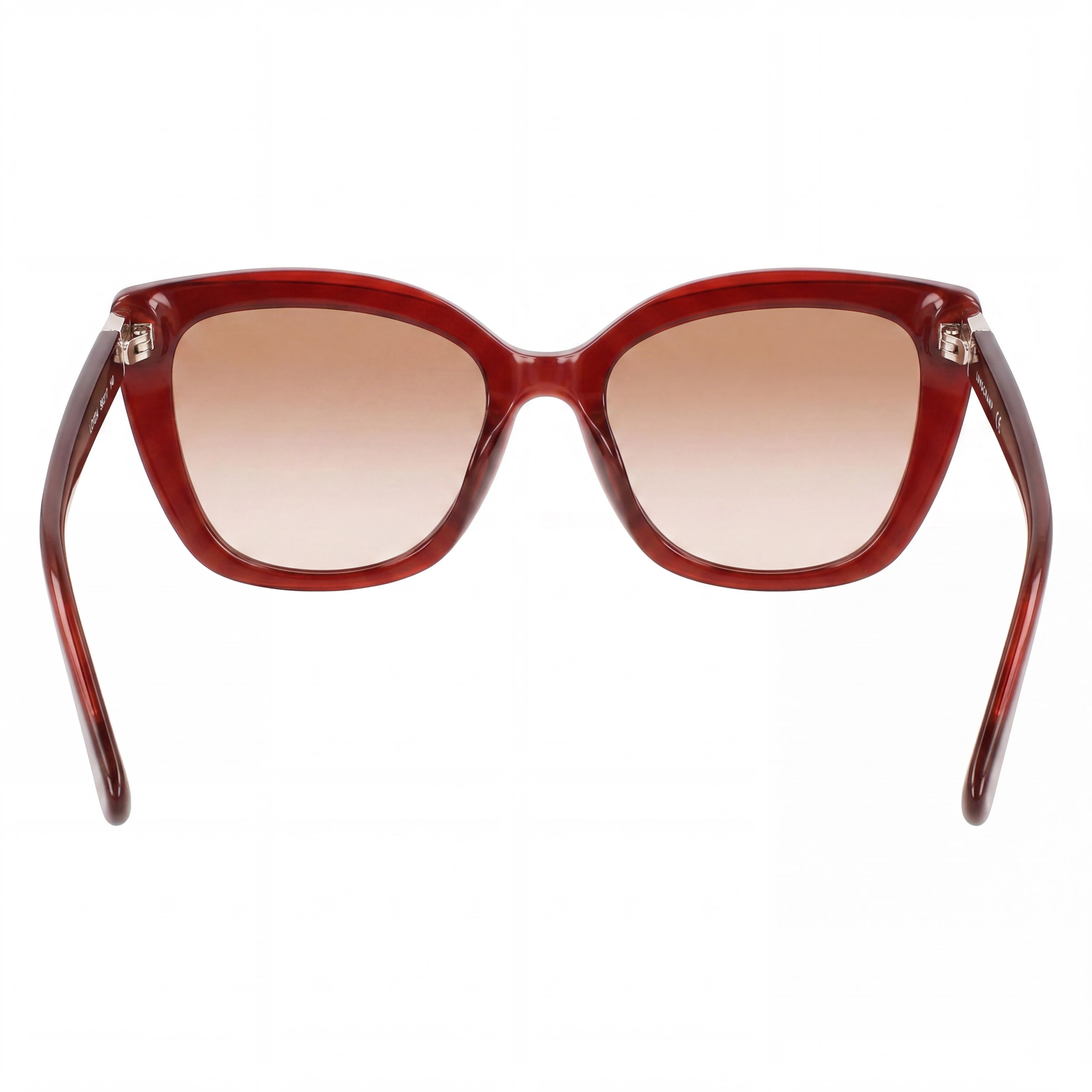 Longchamp LO695S Metallic Red Cat Eye Sunglasses for Women, 54mm, Photo 3