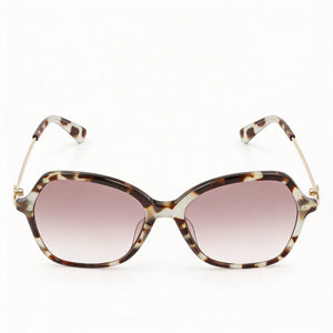 Longchamp LO705S Square Sunglasses for Women — interior view, Non-Polarized lens detail