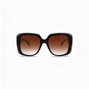 Longchamp LO713S Square Sunglasses for Women — front view, Acetate frame