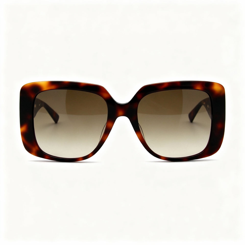 Longchamp LO713S Rectangle Sunglasses for Women — front view, Acetate frame