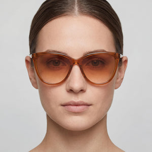Longchamp Lo718s Brown Sunglasses Women — lifestyle wear, poolside lounging and summer resorts