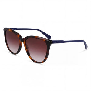 Longchamp LO718S Havana Cat Eye Sunglasses Unisex, Havana lens