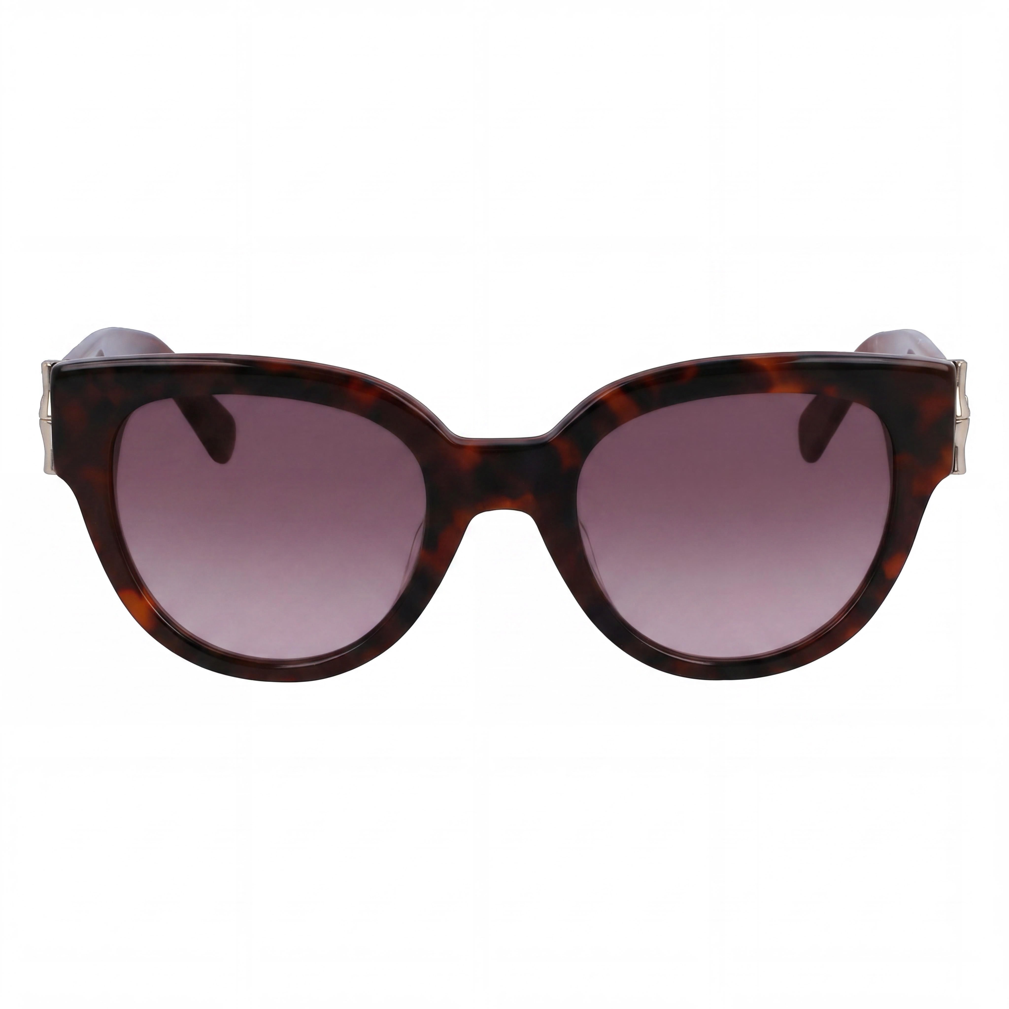 Longchamp LO733S Havana Cat Eye Sunglasses for Women, 52mm, Photo 2