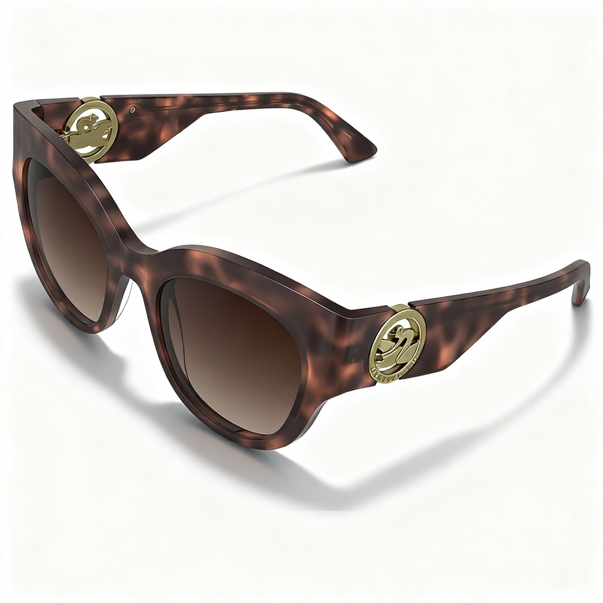 Longchamp LO740S Rose Havana Square Sunglasses for Women, 52mm, Photo 1