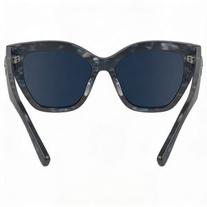 Longchamp LO741S Cat Eye Sunglasses for Women — interior view, Non-Polarized lens detail