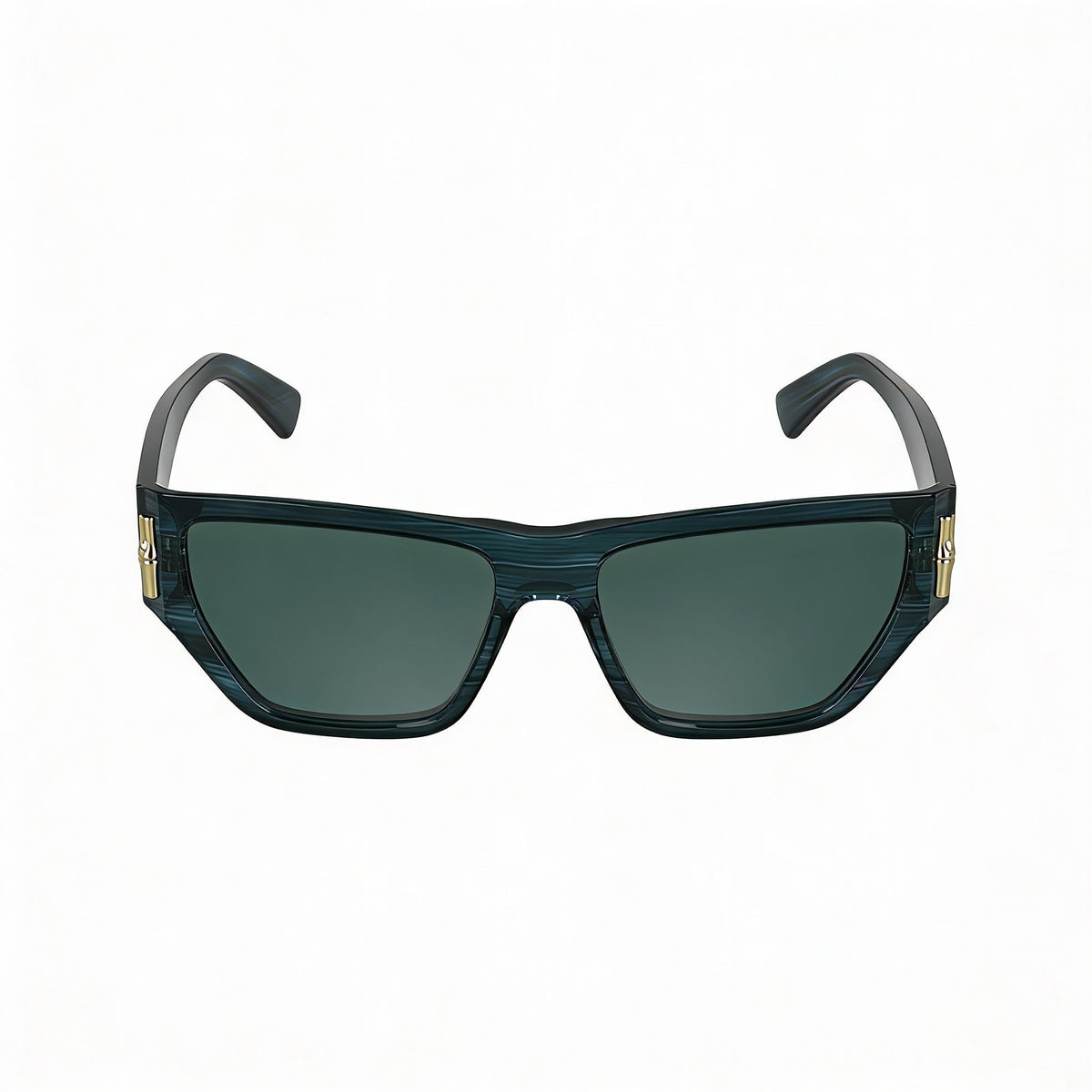 Longchamp LO774S Striped Blue Rectangle Sunglasses for Men, Photo 2