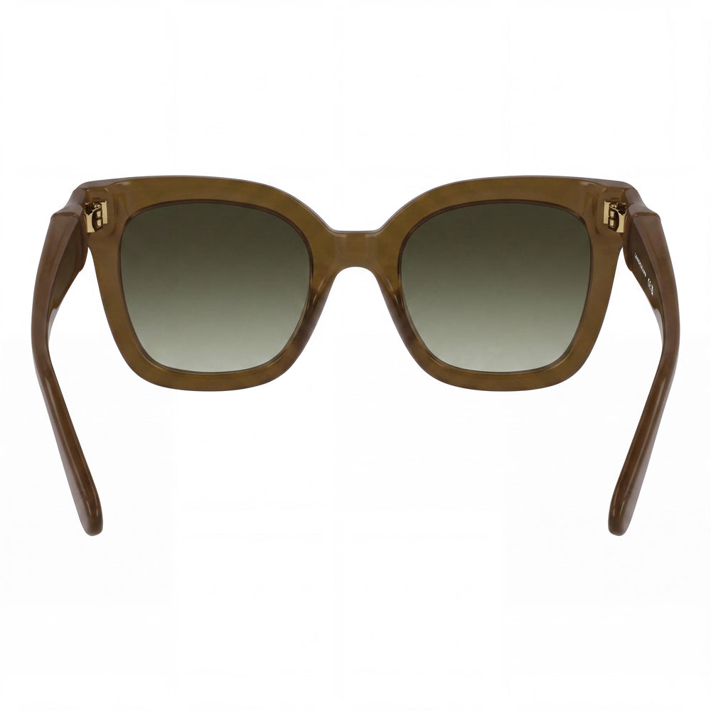 Longchamp LO793S 200 53 Cat Eye Sunglasses Women — side view, Non-Polarized Multicolor lens