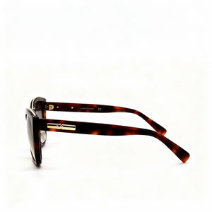 Longchamp S0366224 Cat Eye Sunglasses for Women — front view, Acetate frame