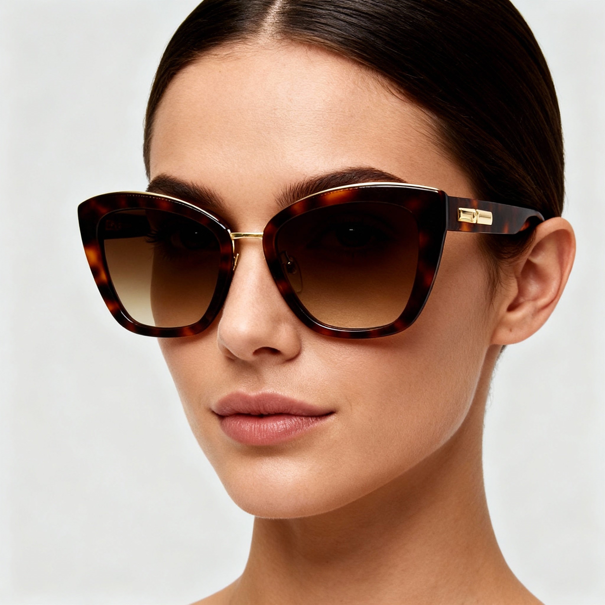Longchamp S0366224 Multicoloured Cat Eye Sunglasses for Women, Photo 4