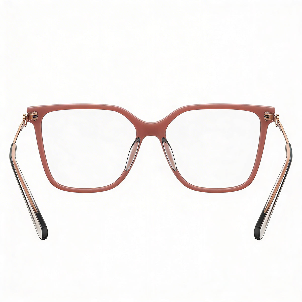 Lentes cuadrados multicolor Love Moschino para mujer, 52 mm, Photo 3