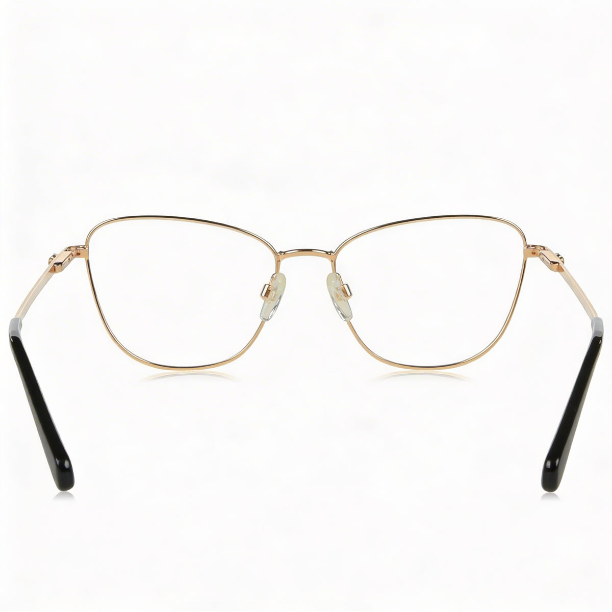 Love Moschino Gold Copper Square Eyeglasses for Women, Metal 52mm, Photo 3