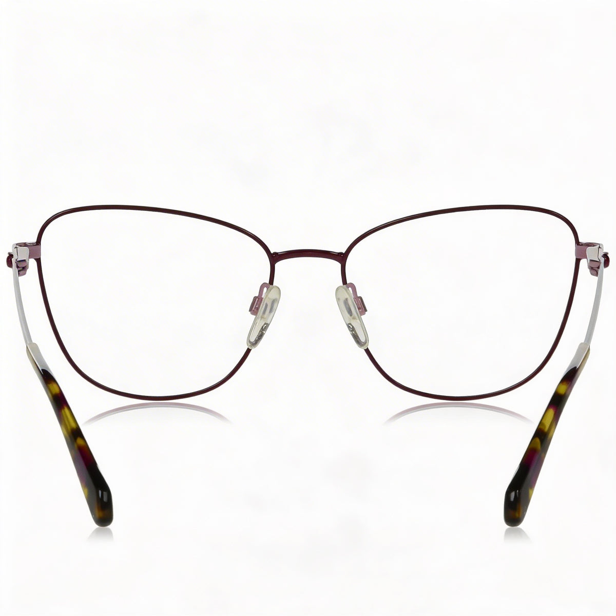 Gafas de sol Love Moschino LMMOL5528 cuadradas rojas para mujer, acero aleado, Photo 4