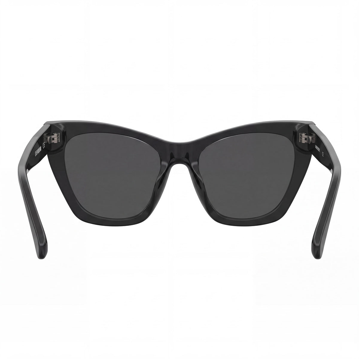 Gafas de sol Love Moschino MOL070/S para mujer, montura negra y gris, lentes negras, protección UV, de plástico, 53-19-140, Photo 4