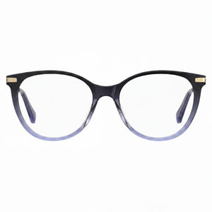 Love Moschino Mol570 Cat Eye Eyeglasses for Women — front view, Plastic