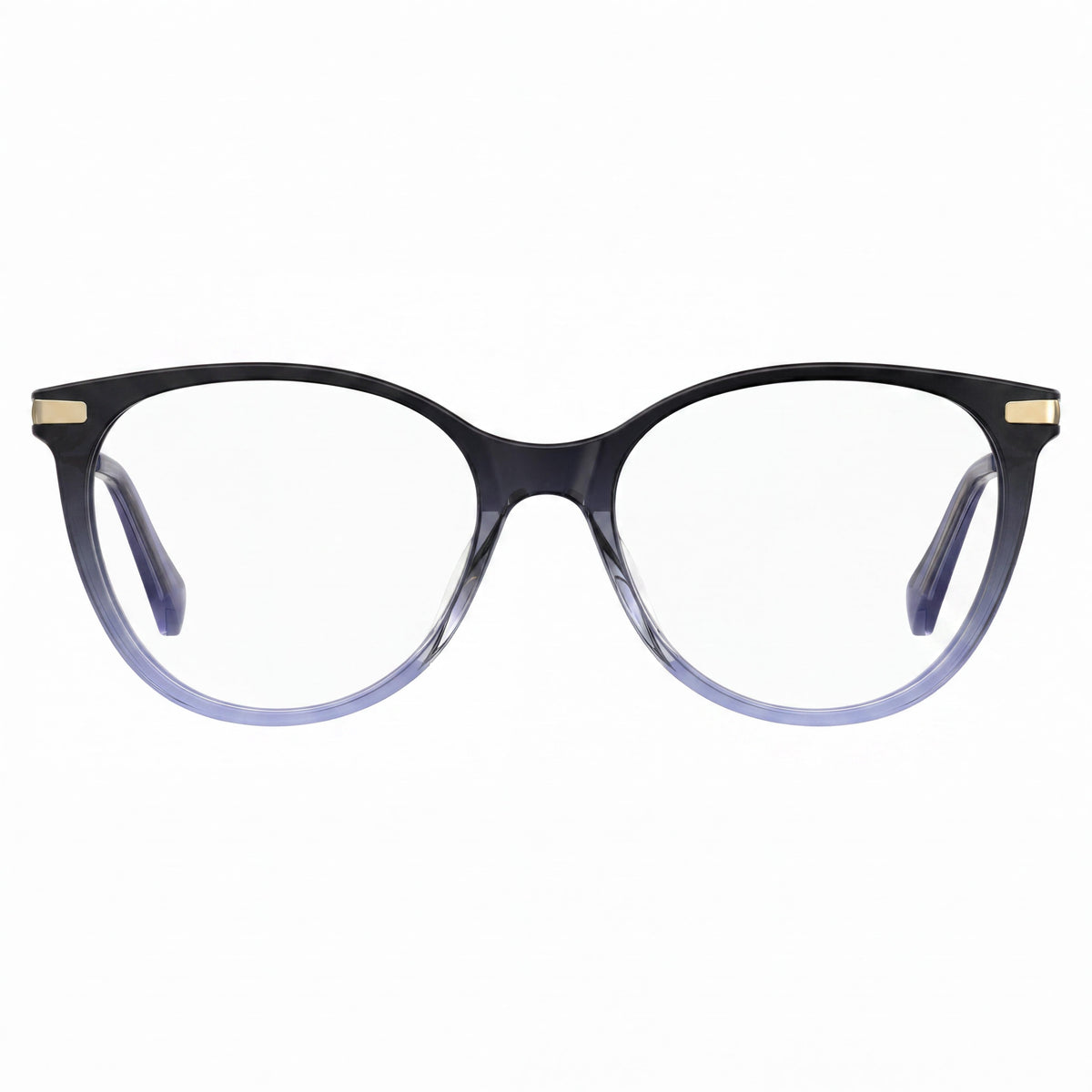 Love Moschino Mol570 Black Lilac Cat Eye Eyeglasses for Women, 52mm, Photo 2