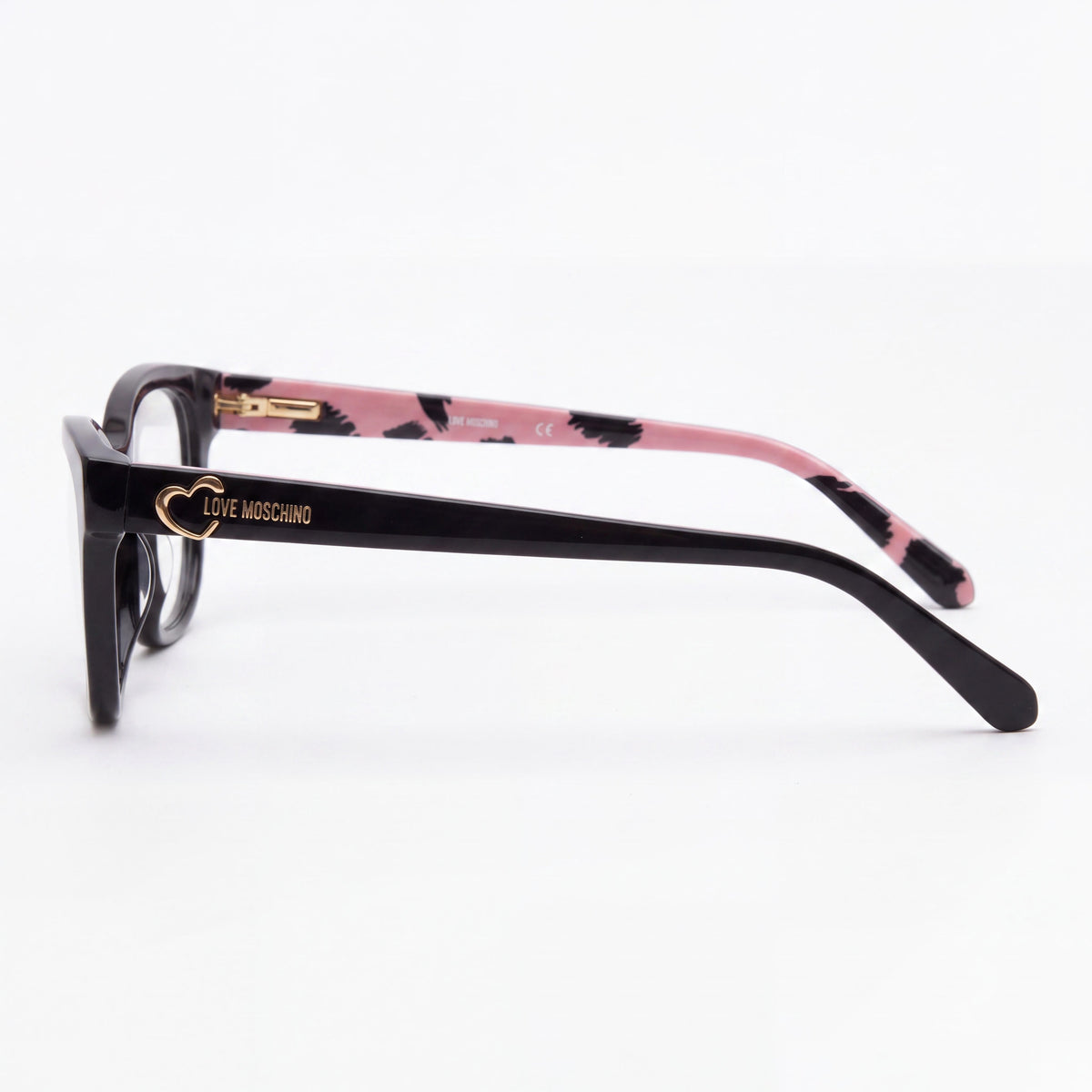 Love Moschino Mol598 Pink Black Cat Eye Eyeglasses for Women, 53mm, Photo 2