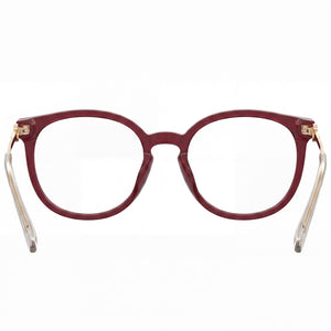 Love Moschino Mol607/tn Square Eyeglasses for Women — interior view, Polycarbonate lenses