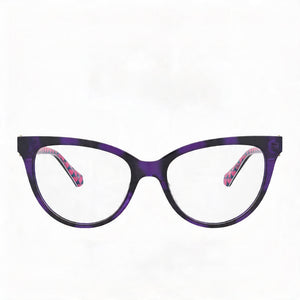 Love Moschino MOL609 Cat Eye Sunglasses for Women — front view, Glass lens
