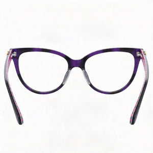 Love Moschino MOL609 Cat Eye Sunglasses for Women — interior view, Non-Polarized lens detail