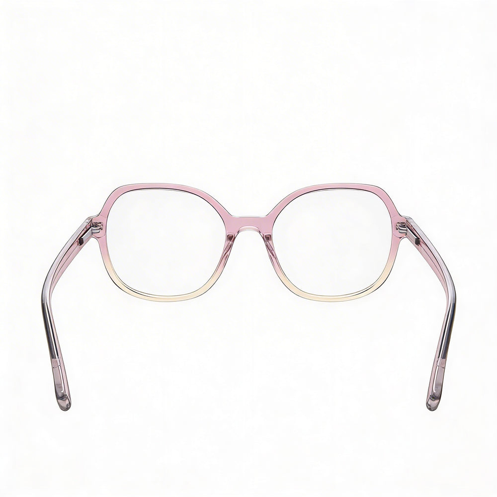 Love Moschino Mol616 Square Eyeglasses for Women — front view, Cellulose