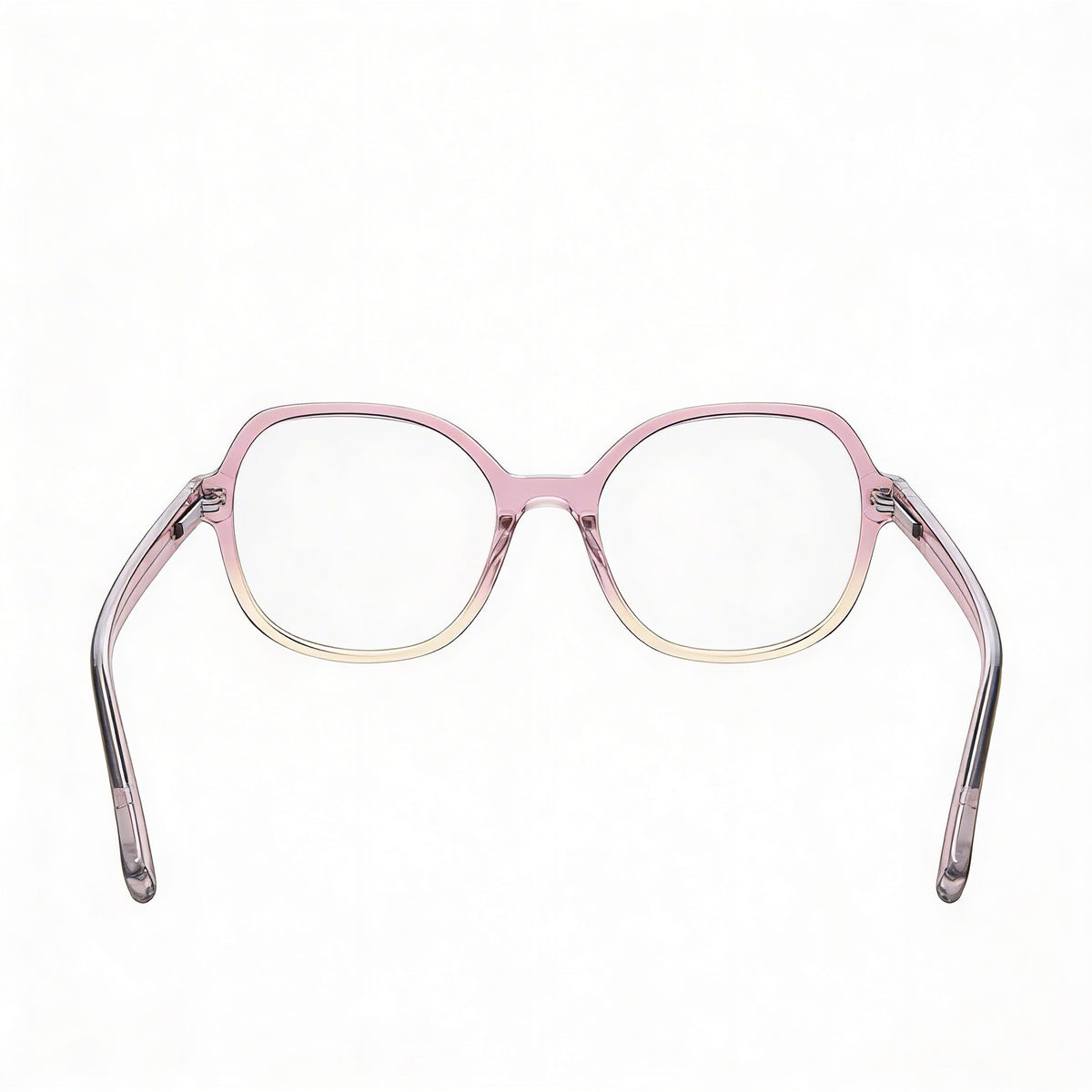 Gafas graduadas cuadradas rosas para mujer Love Moschino Mol616, Photo 2