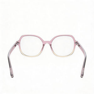 Love Moschino Mol616 Square Eyeglasses for Women — front view, Cellulose