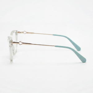 Love Moschino Mol619/tn Cat Eye Eyeglasses Unisex — front view, Cellulose