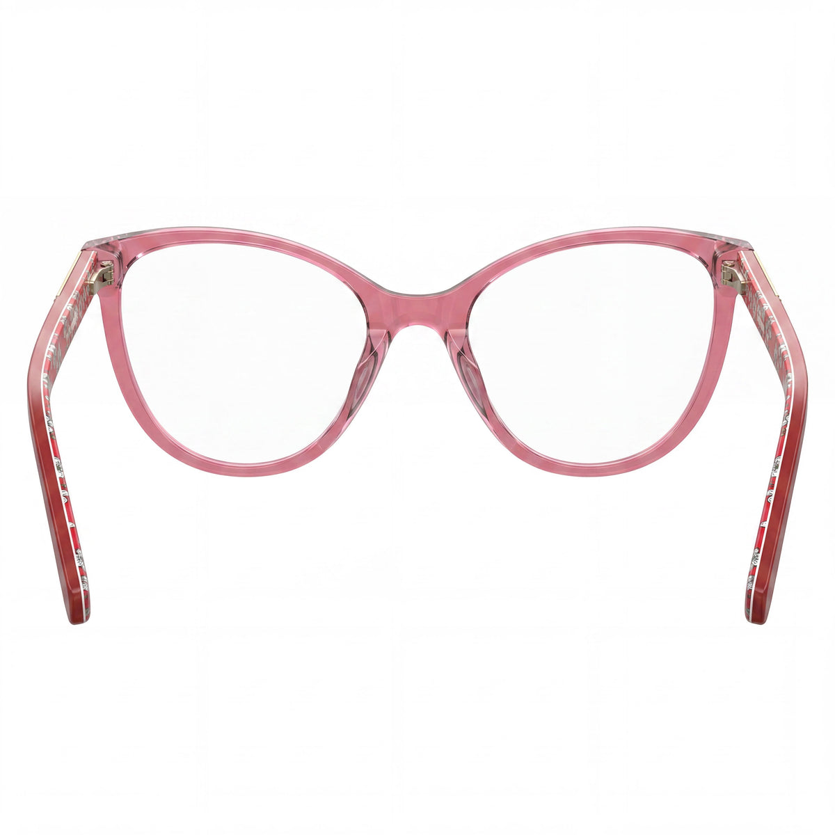 Love Moschino Red Cat Eye Eyeglasses for Women, Plastic 53mm, Photo 3