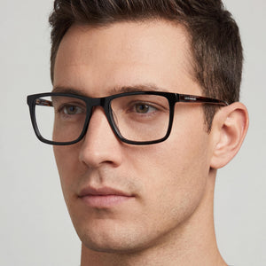 Lucky Brand D416 Black Eyeglasses Men — lifestyle wear, weekend travel and city walks