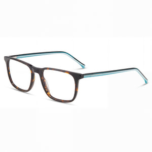 Lucky Brand D418 Havana Square Eyeglasses for Women, Plastic frame