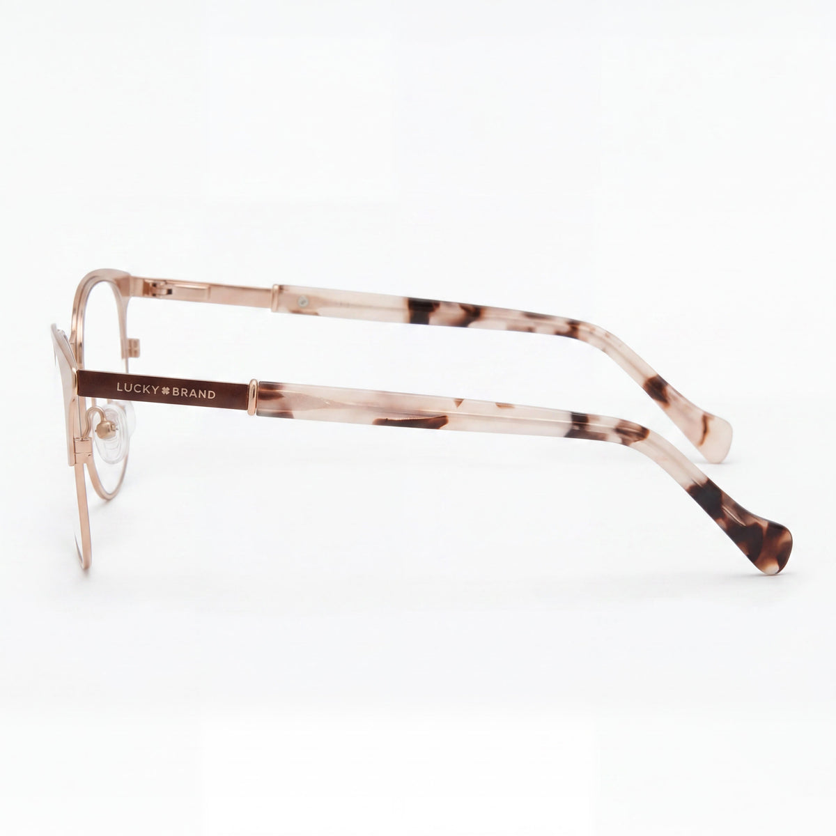 Lucky Brand Vlbd127 Rose Gold Cat Eye Eyeglasses for Men, 51mm, Photo 2