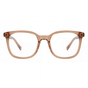 Lucky Brand Vlbd234 Square Eyeglasses for Men — front view, Plastic