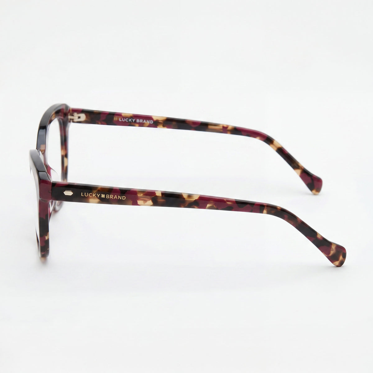 Gafas graduadas Lucky Brand Vlbd239 Havana estilo ojo de gato para hombre, 52 mm, Photo 2