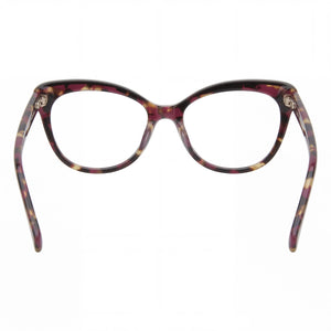 Lucky Brand Vlbd239 Cat Eye Eyeglasses Men — side view, Havana Plastic temples