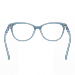 Lucky Brand Vlbd244 Square Eyeglasses for Men — interior view, demo lenses